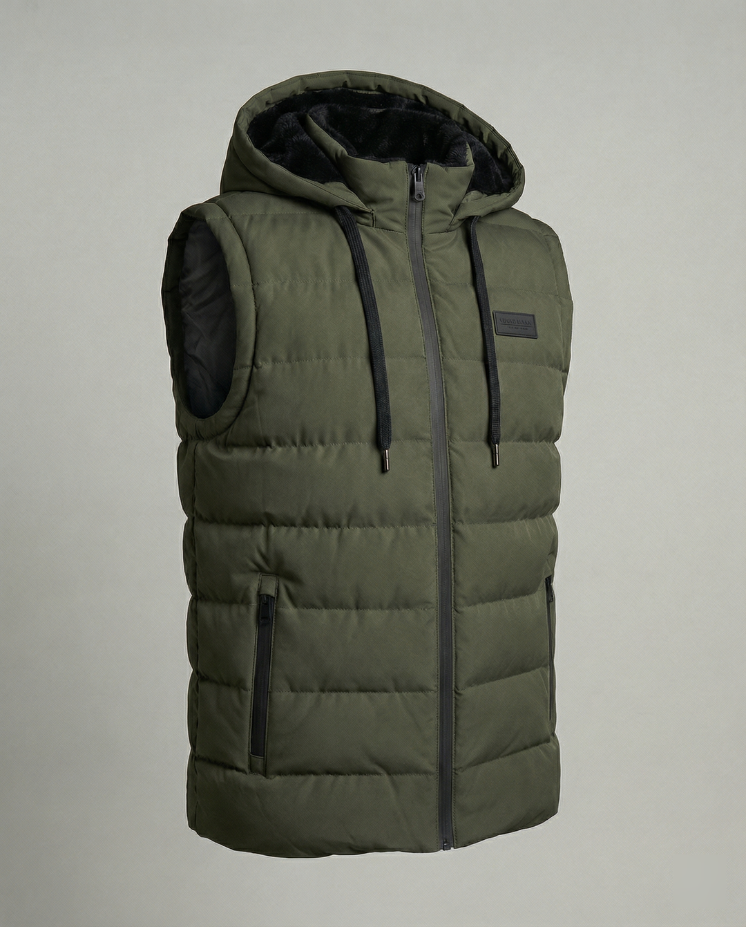 Paxel | Men's Stylish, Warm & Functional Black Puffer Vest-Metro Lane Plaza