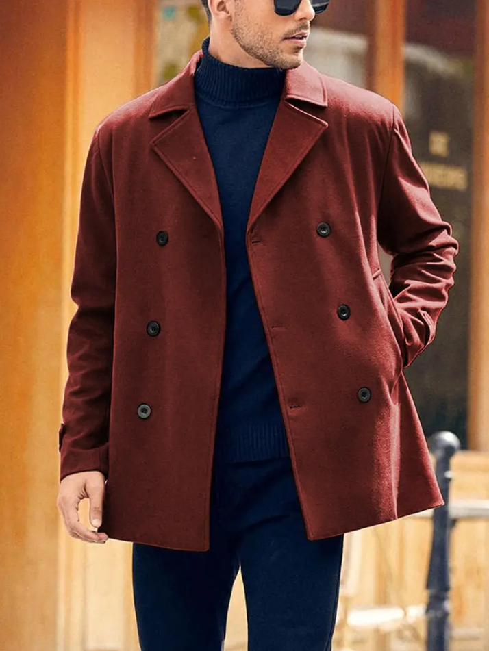 Harry | Men's Trendy Trench Coat for a Stylish Look-Metro Lane Plaza