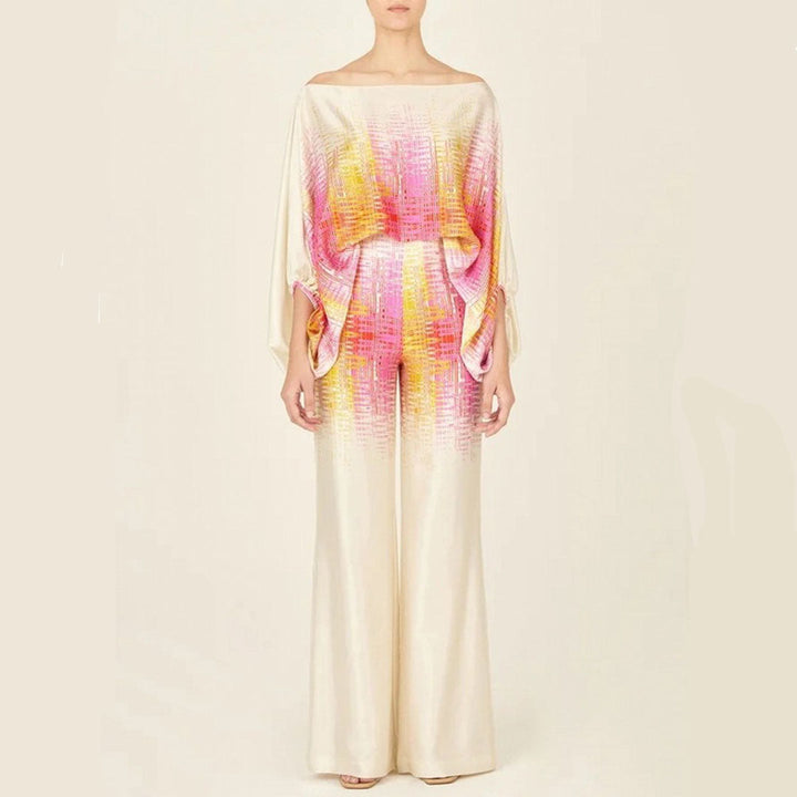 Women's Stylish Summer Two-Piece Outfit - Chic Design-Metro Lane Plaza