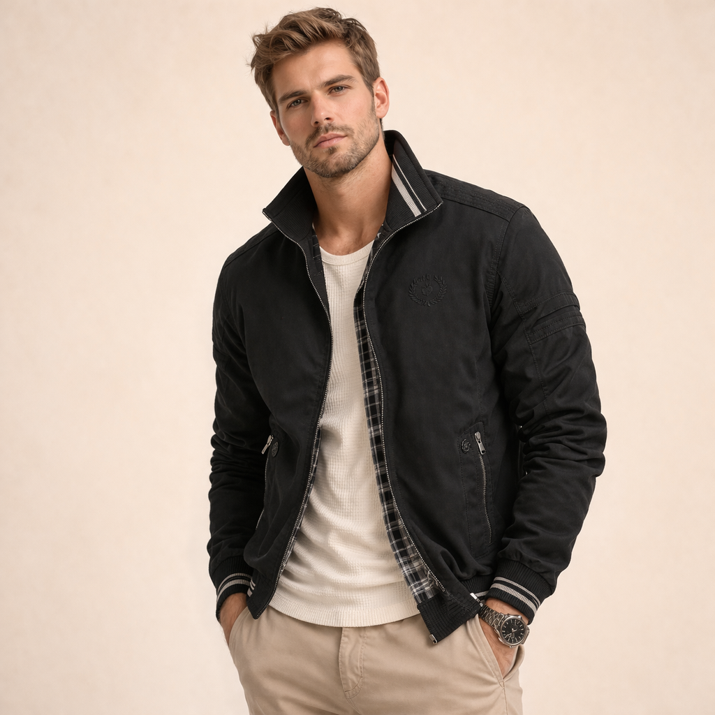 Ethan | Men's Lightweight Modern Summer Jacket-Metro Lane Plaza