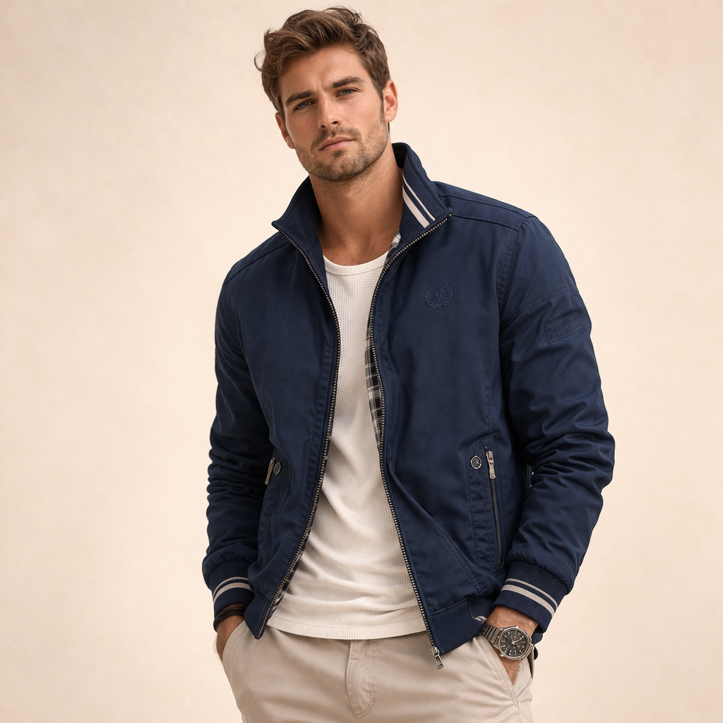 Ethan | Men's Lightweight Modern Summer Jacket-Metro Lane Plaza