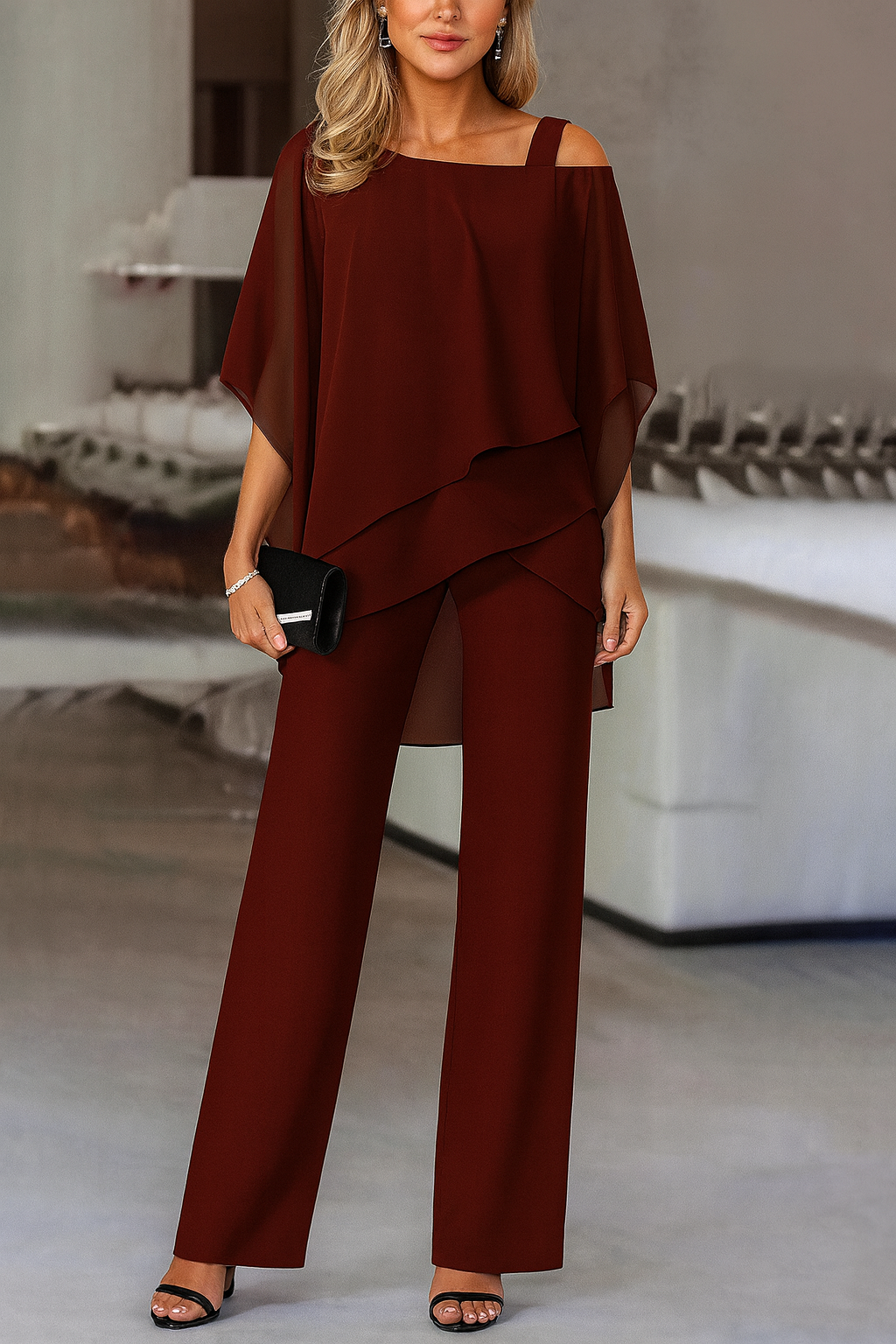 Women's Elegant Evening Set | Stylish & Luxurious Outfit-Metro Lane Plaza