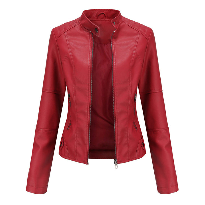 Women's Stylish Custom Leather Jacket-Metro Lane Plaza