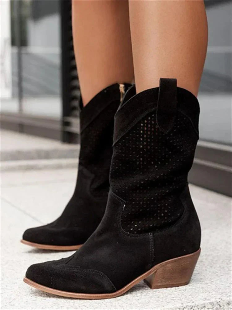 Bottines western pour femme