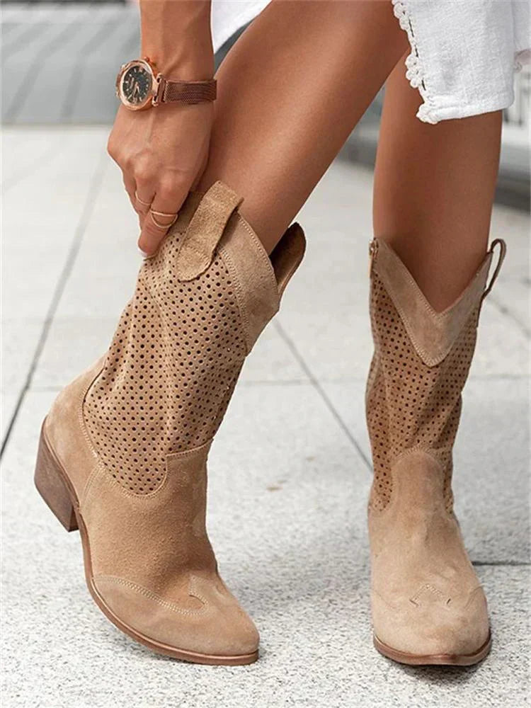 Bottines western pour femme