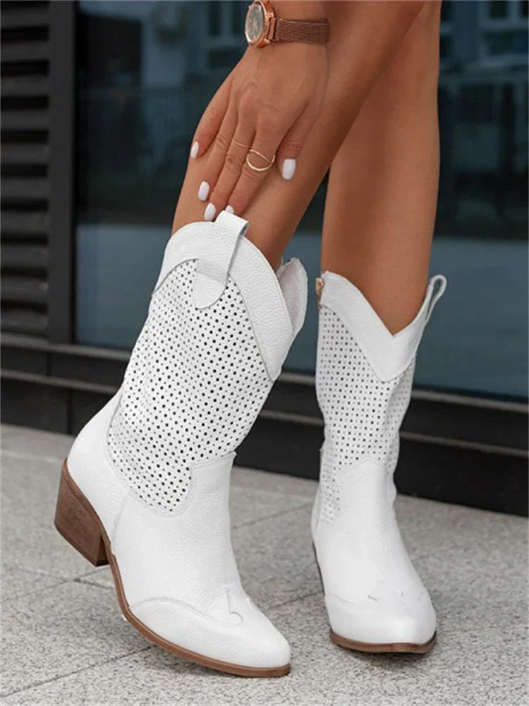 Bottines western pour femme