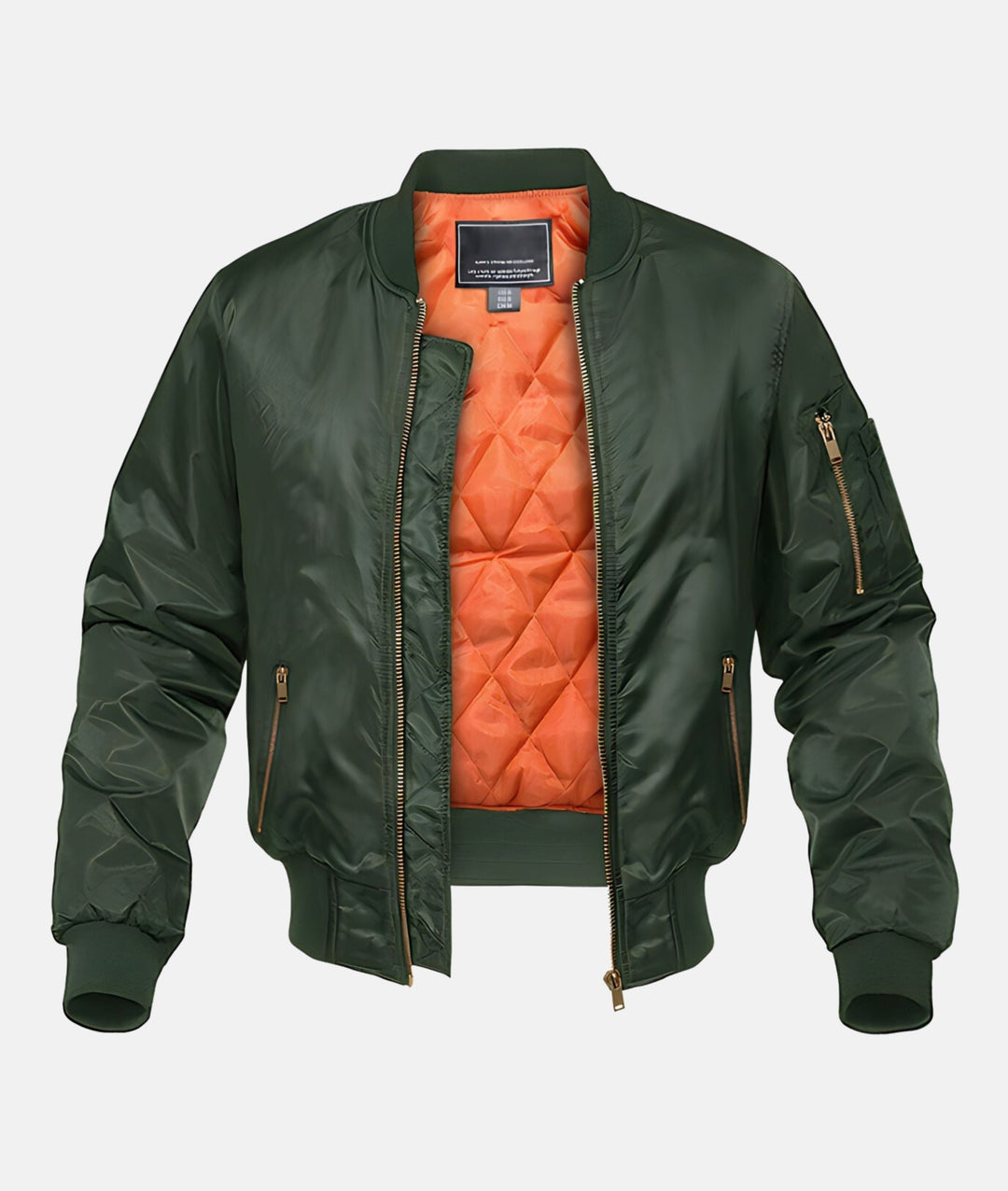 Arvion | Men's Classic Stylish Bomber Jacket-Metro Lane Plaza