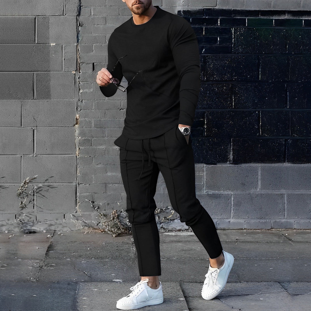 Marco | Men's Modern Relaxed Fit Casual Outfit-Metro Lane Plaza