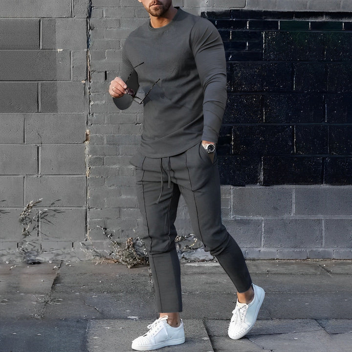 Marco | Men's Modern Relaxed Fit Casual Outfit-Metro Lane Plaza
