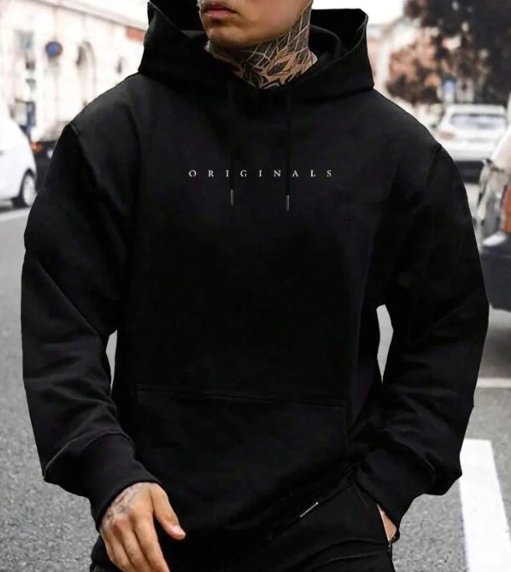 Riven | Comfortable Casual Men's Hoodie-Metro Lane Plaza