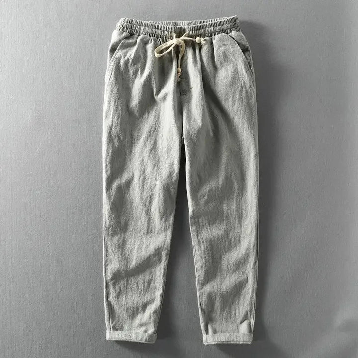 Michael | Stylish, Lightweight & Versatile Linen Pants-Metro Lane Plaza
