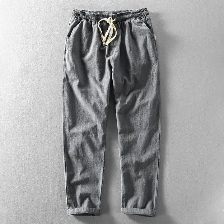 Michael | Stylish, Lightweight & Versatile Linen Pants-Metro Lane Plaza