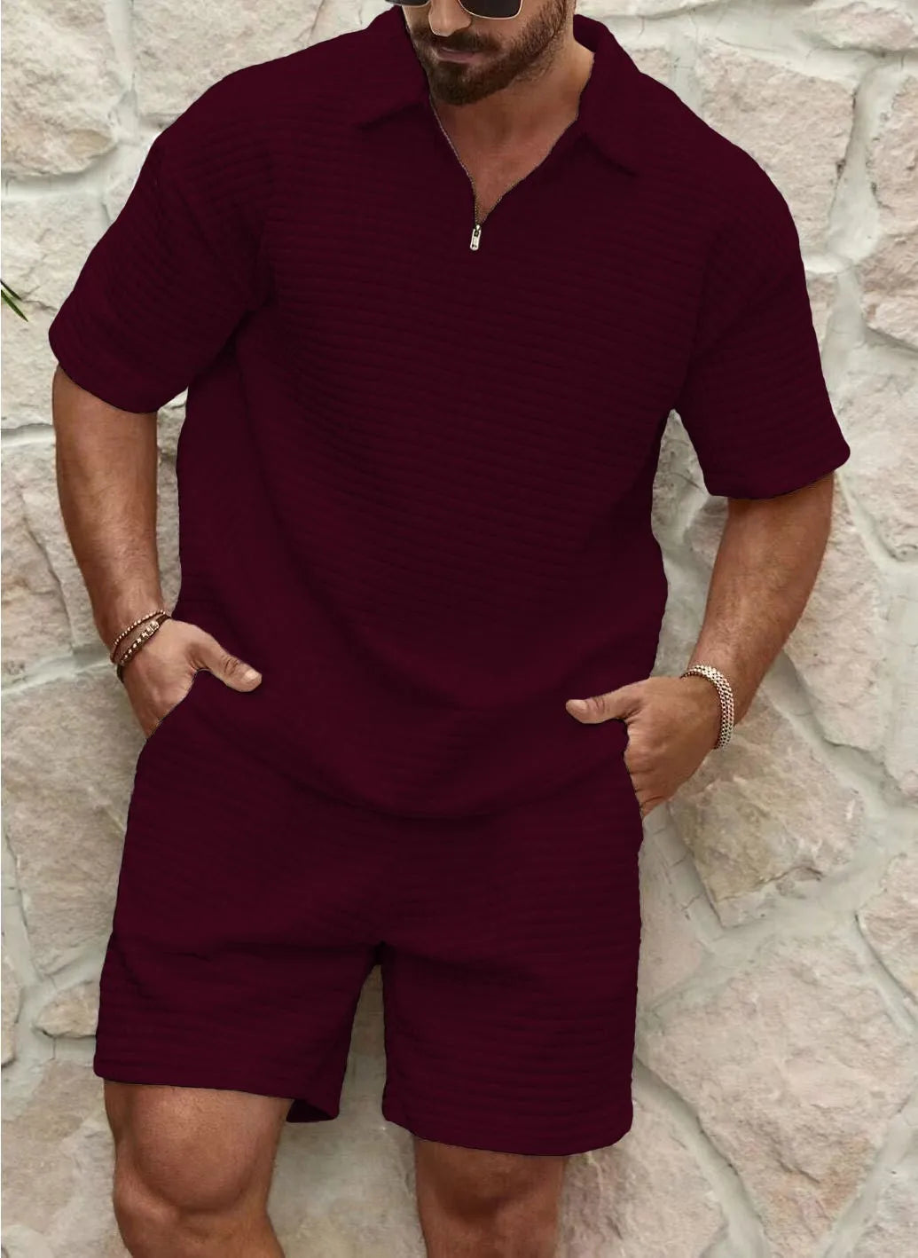 Davion | Men's Comfortable and Stylish Summer Outfit-Metro Lane Plaza