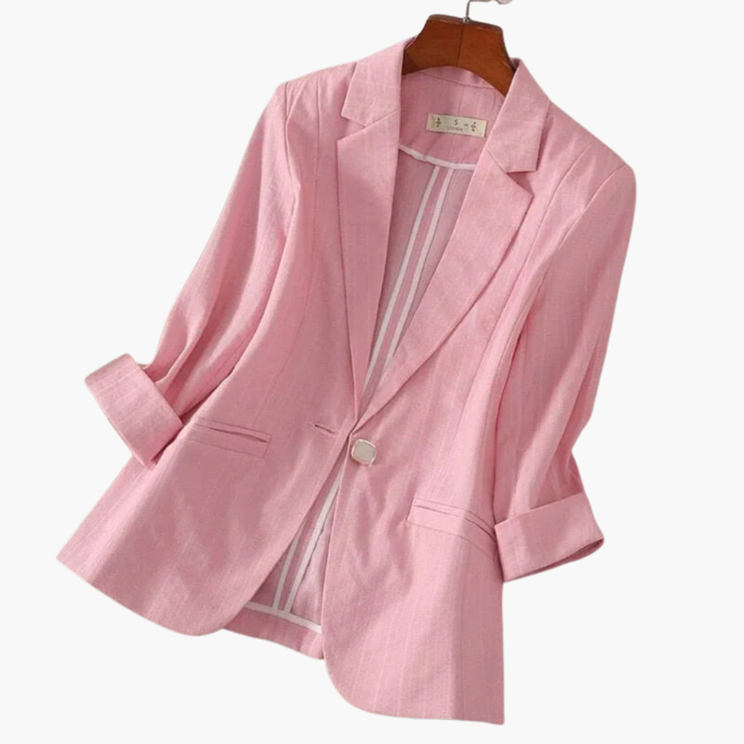 Jessica | Women's Elegant Tailored Blazer for Versatile Style-Metro Lane Plaza