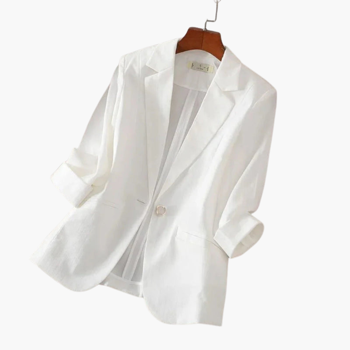 Jessica | Women's Elegant Tailored Blazer for Versatile Style-Metro Lane Plaza