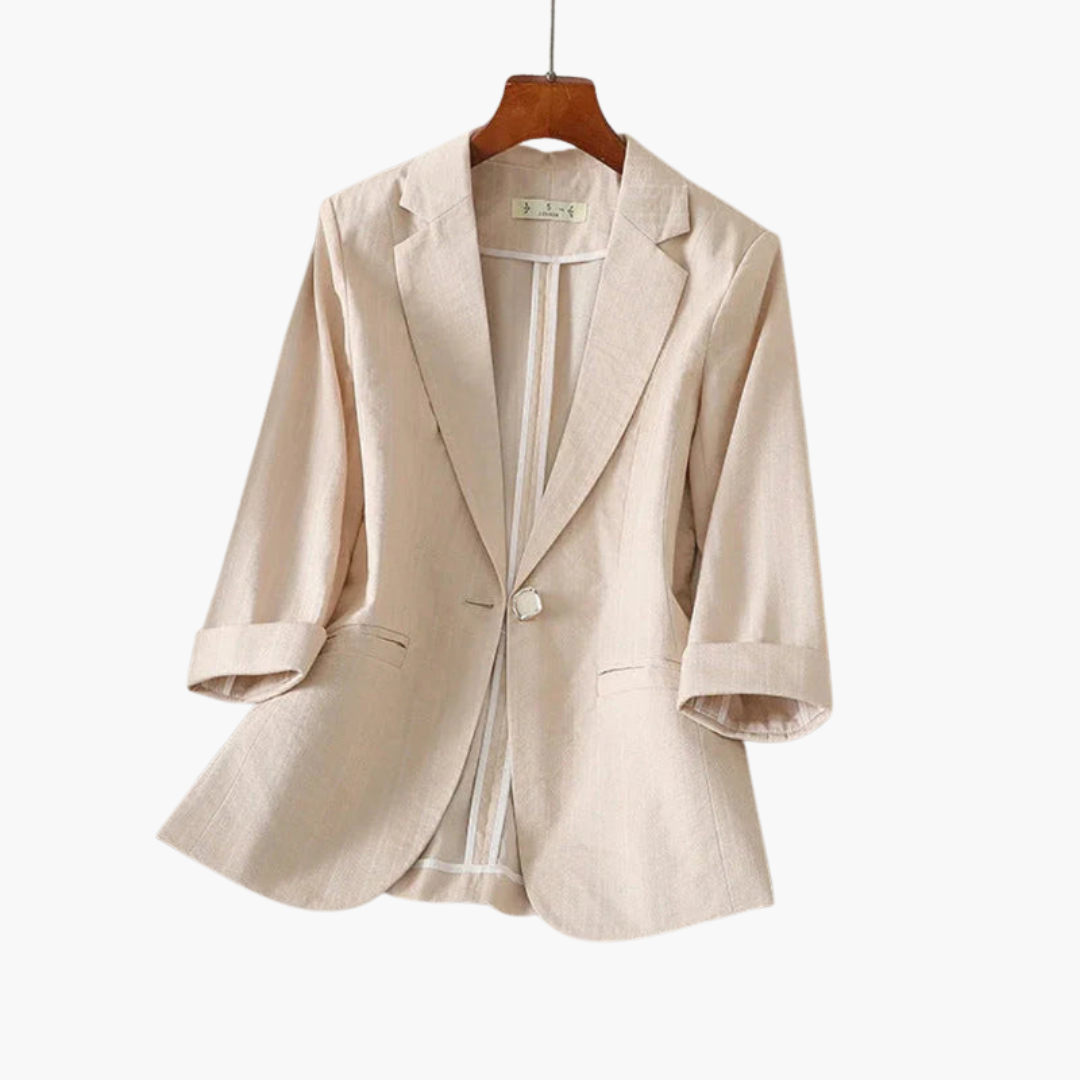 Jessica | Women's Elegant Tailored Blazer for Versatile Style-Metro Lane Plaza
