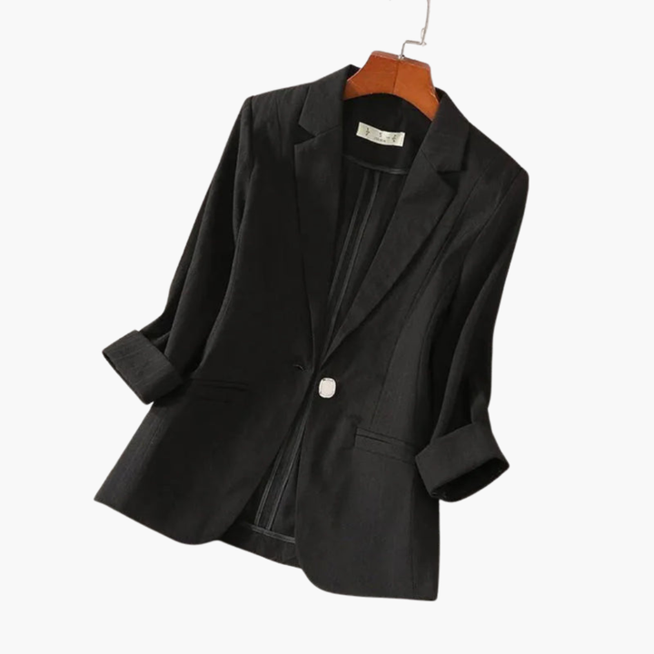 Jessica | Women's Elegant Tailored Blazer for Versatile Style-Metro Lane Plaza