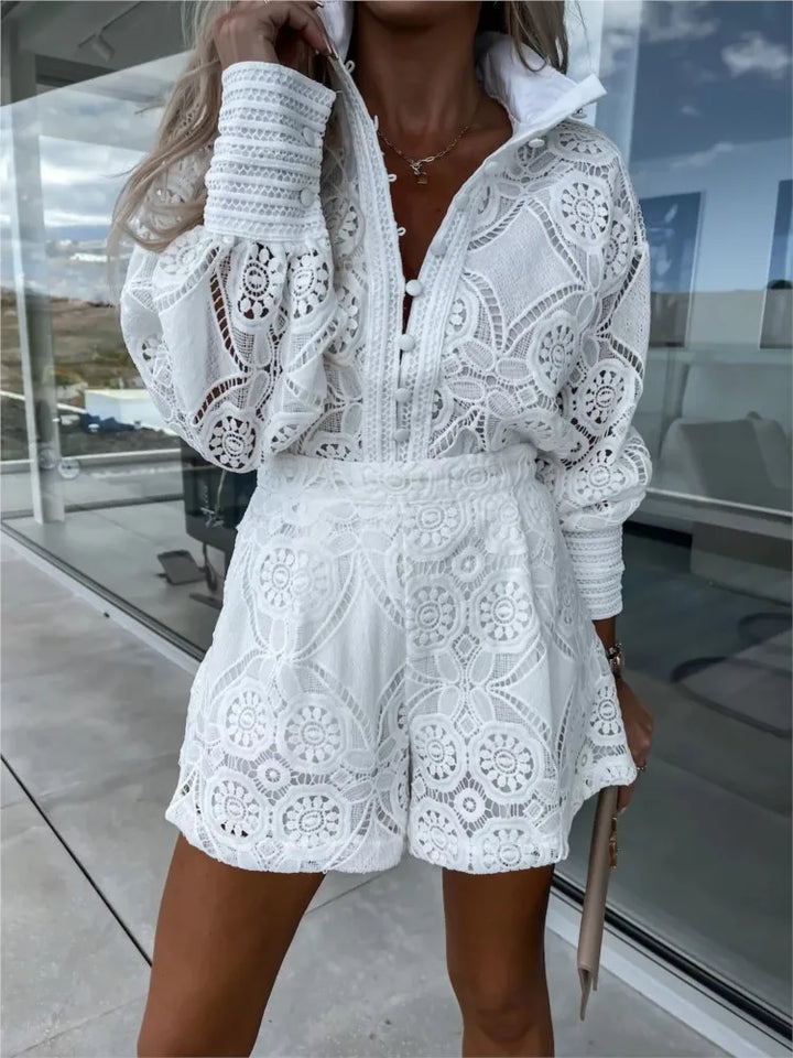 Eliza | Women's Lace Summer Outfit-Metro Lane Plaza