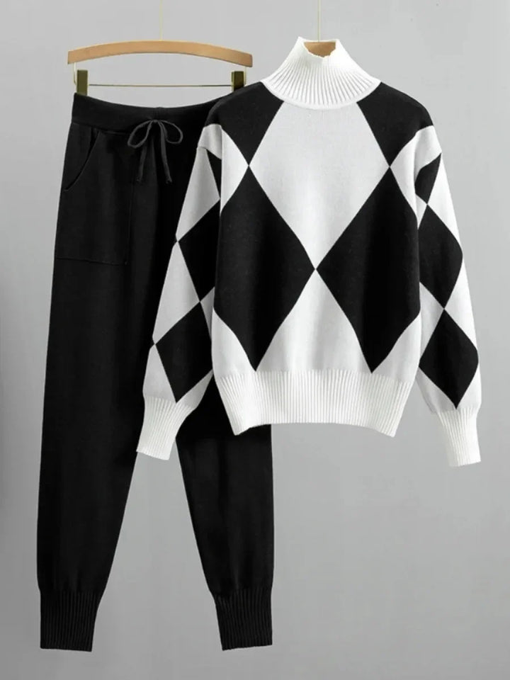 Mabel | Women's Comfortable Spring Two-Piece Set-Metro Lane Plaza