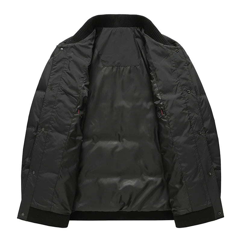 Men's Quilted Down Jacket - Montauk Style-Metro Lane Plaza