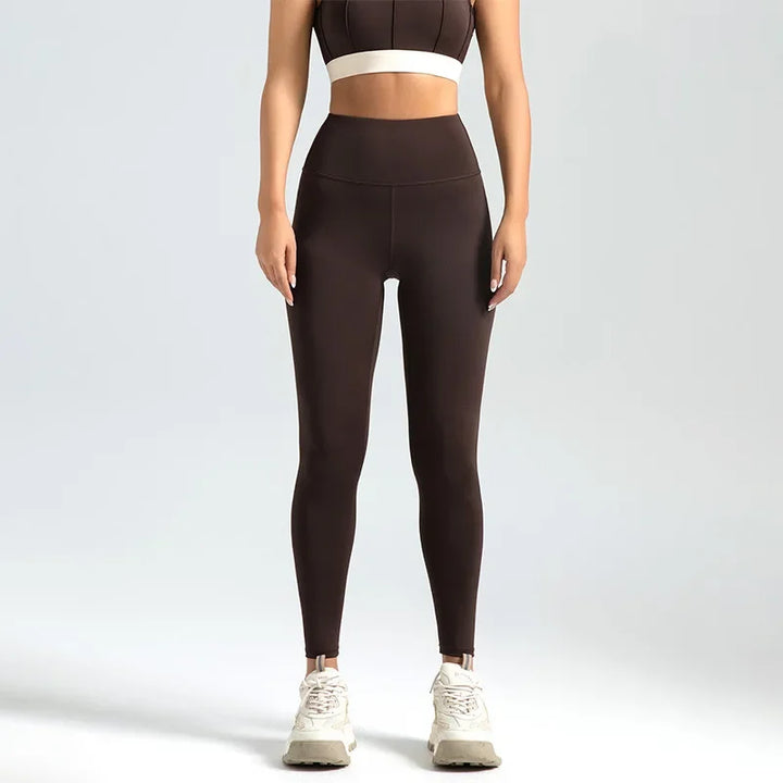 Sømløse Y2K-leggings til kvinder med høj talje og løftende effekt på bagdelen