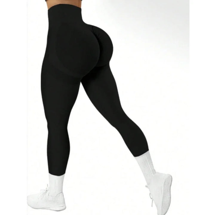 Women's High Waist Seamless Yoga Leggings with Tummy Control