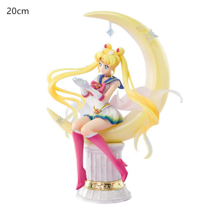 Sailor Moon-animefiguur voor kinderen - Jupiter- en Venus-konijnenpop