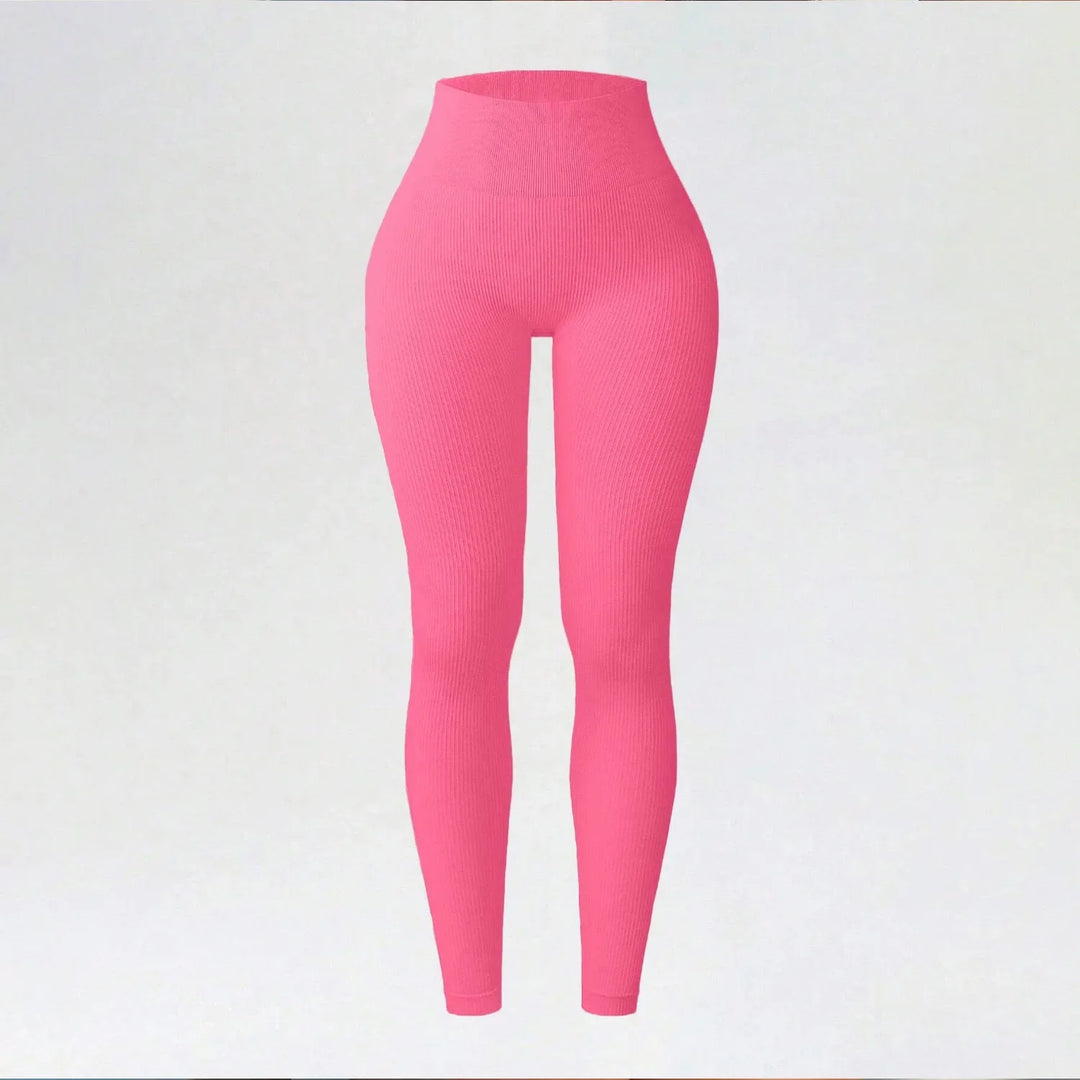 Women's High-Waisted Seamless Yoga Leggings for Fitness & Running