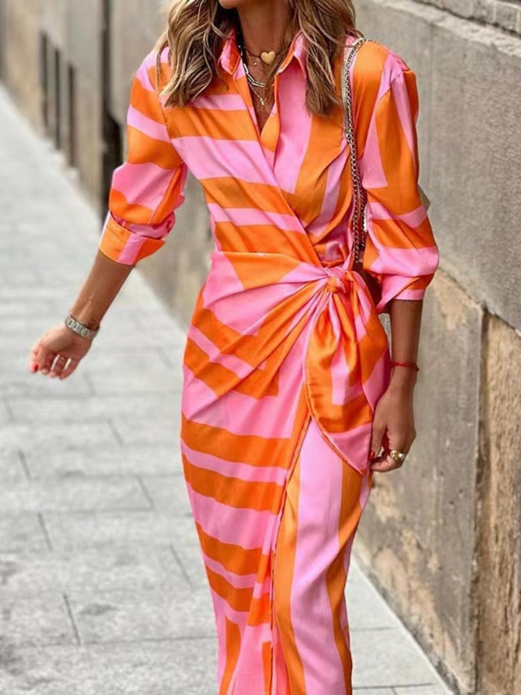 Women's Stylish and Comfortable Floral Summer Dress-Metro Lane Plaza