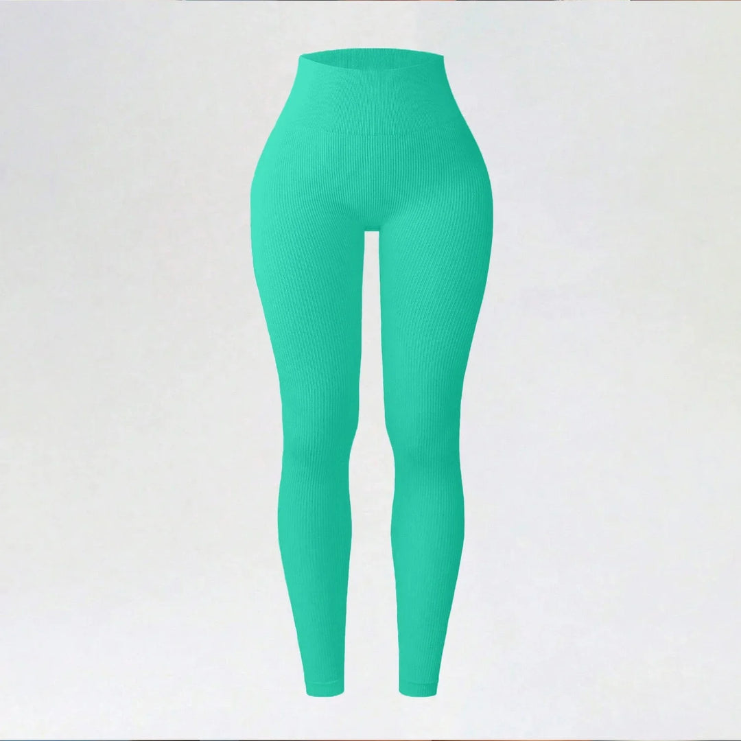 Women's High-Waisted Seamless Yoga Leggings for Fitness & Running