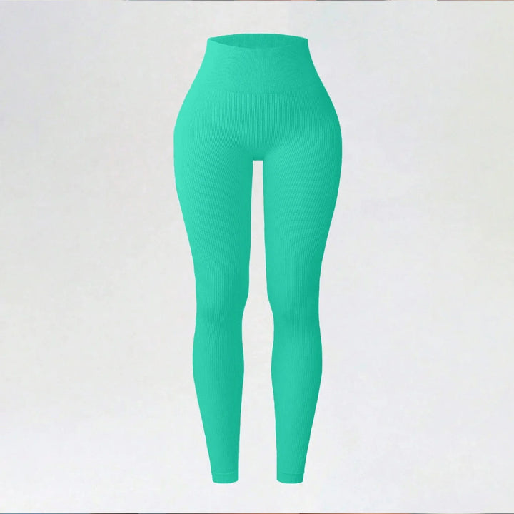Women's High-Waisted Seamless Yoga Leggings for Fitness & Running