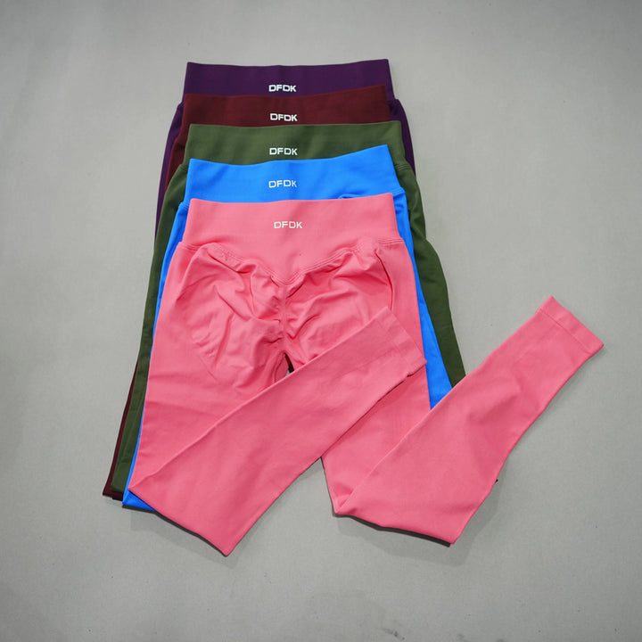 Women's High-Waisted Seamless Yoga Leggings for Tummy Control