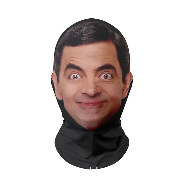 Masque réaliste imprimé en 3D pour Halloween, accessoire de cosplay et de tenue hip-hop