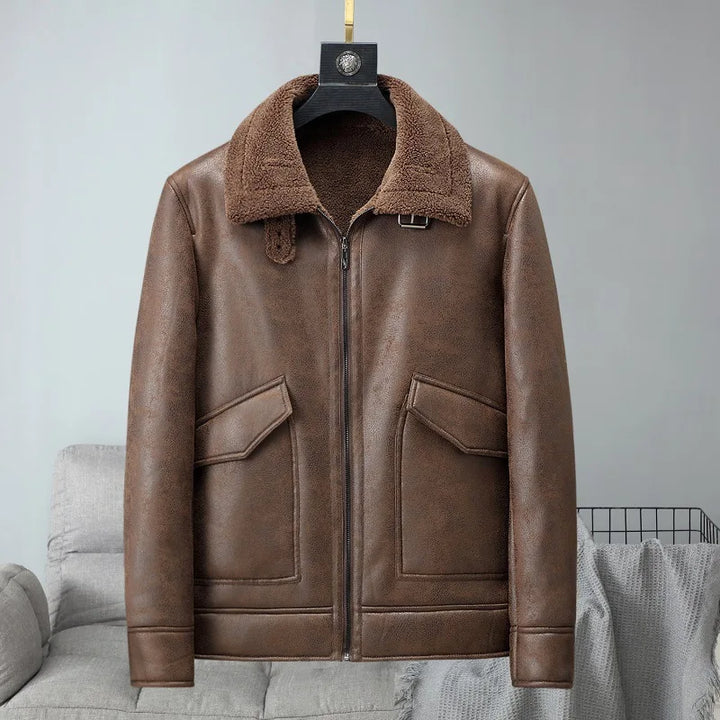 Men's Shearling Coat