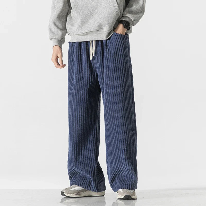Men's Corduroy Sweatpants for Comfort and Style-Metro Lane Plaza