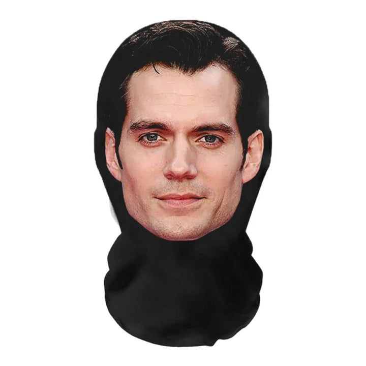 Máscara realista de cosplay para o Halloween | adereço assustador de fantasia e disfarce