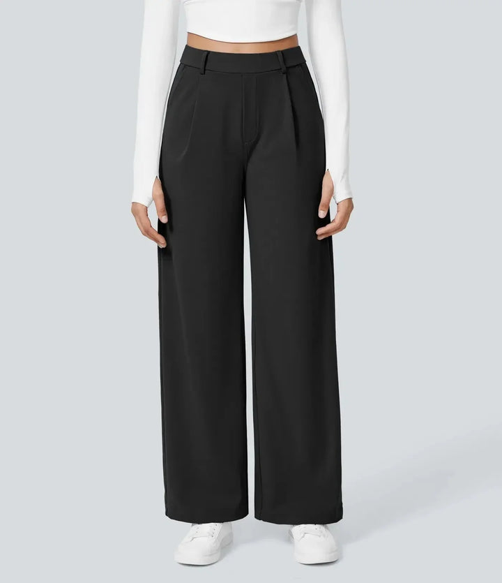Donna | Women's Wide-Leg Trousers for Effortless Style-Metro Lane Plaza