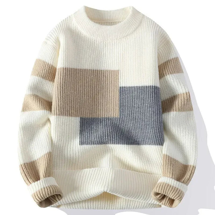 Klassischer Herren-Strickpullover