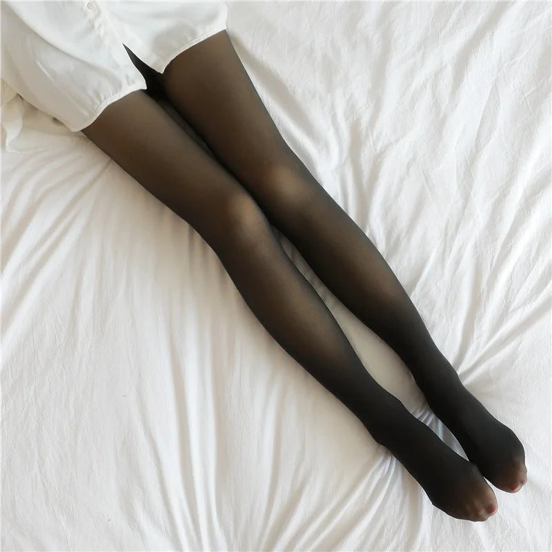 Women's Warm Stretch Thermal Fleece Leggings for Winter Wear