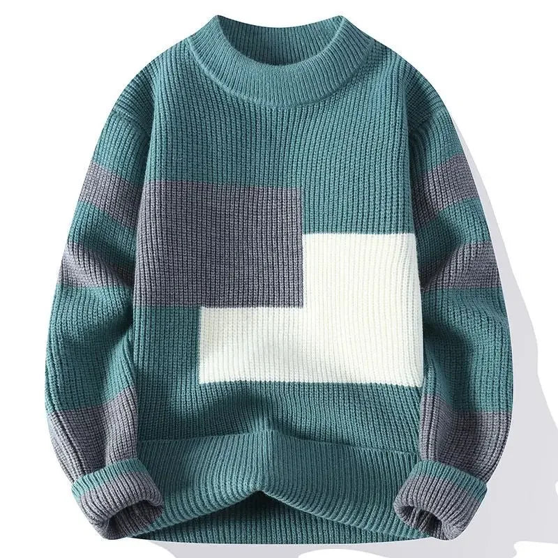 Klassischer Herren-Strickpullover