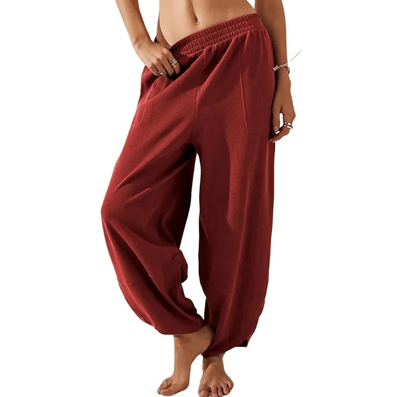 Sophia | Women's Wide-Leg Trousers-Metro Lane Plaza