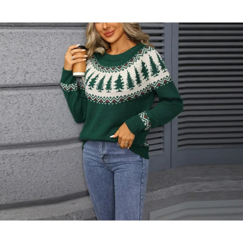 Women's Festive Knit Sweater