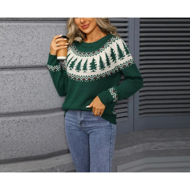 Women's Festive Knit Sweater