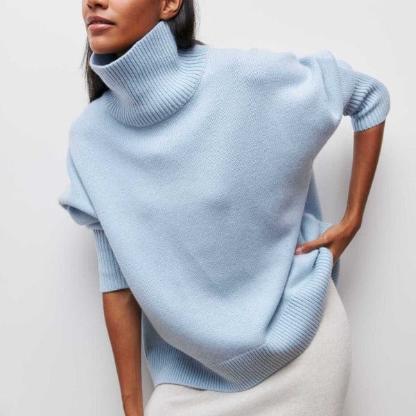 Maglione da donna a collo alto