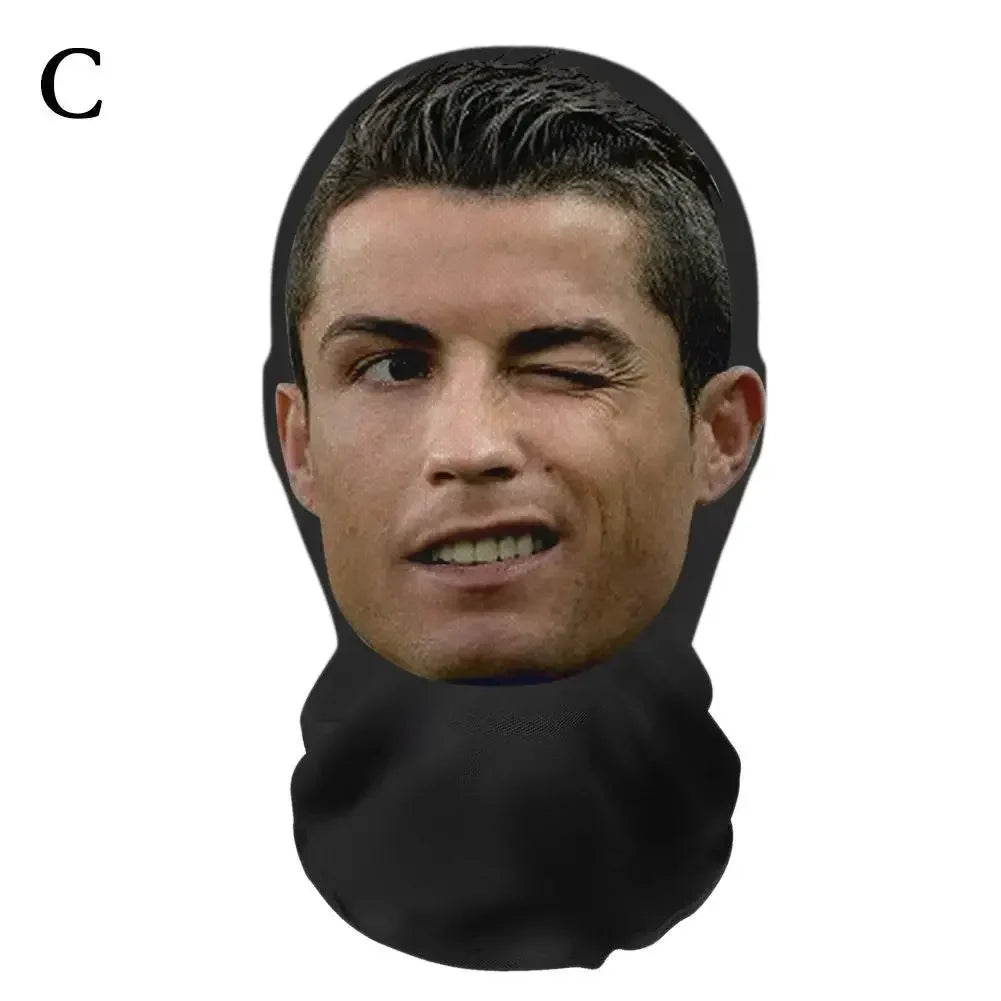 Masque réaliste imprimé en 3D pour Halloween, accessoire de cosplay et de tenue hip-hop