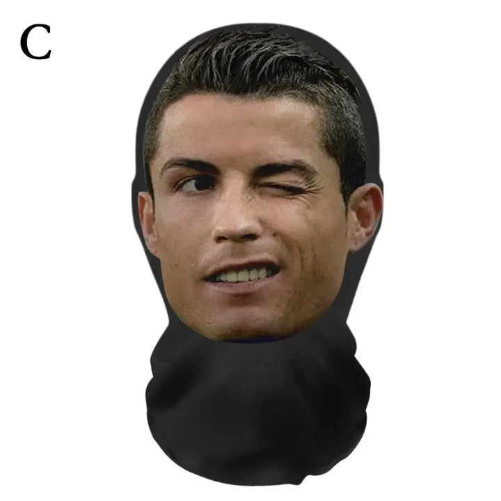 Masque réaliste imprimé en 3D pour Halloween, accessoire de cosplay et de tenue hip-hop