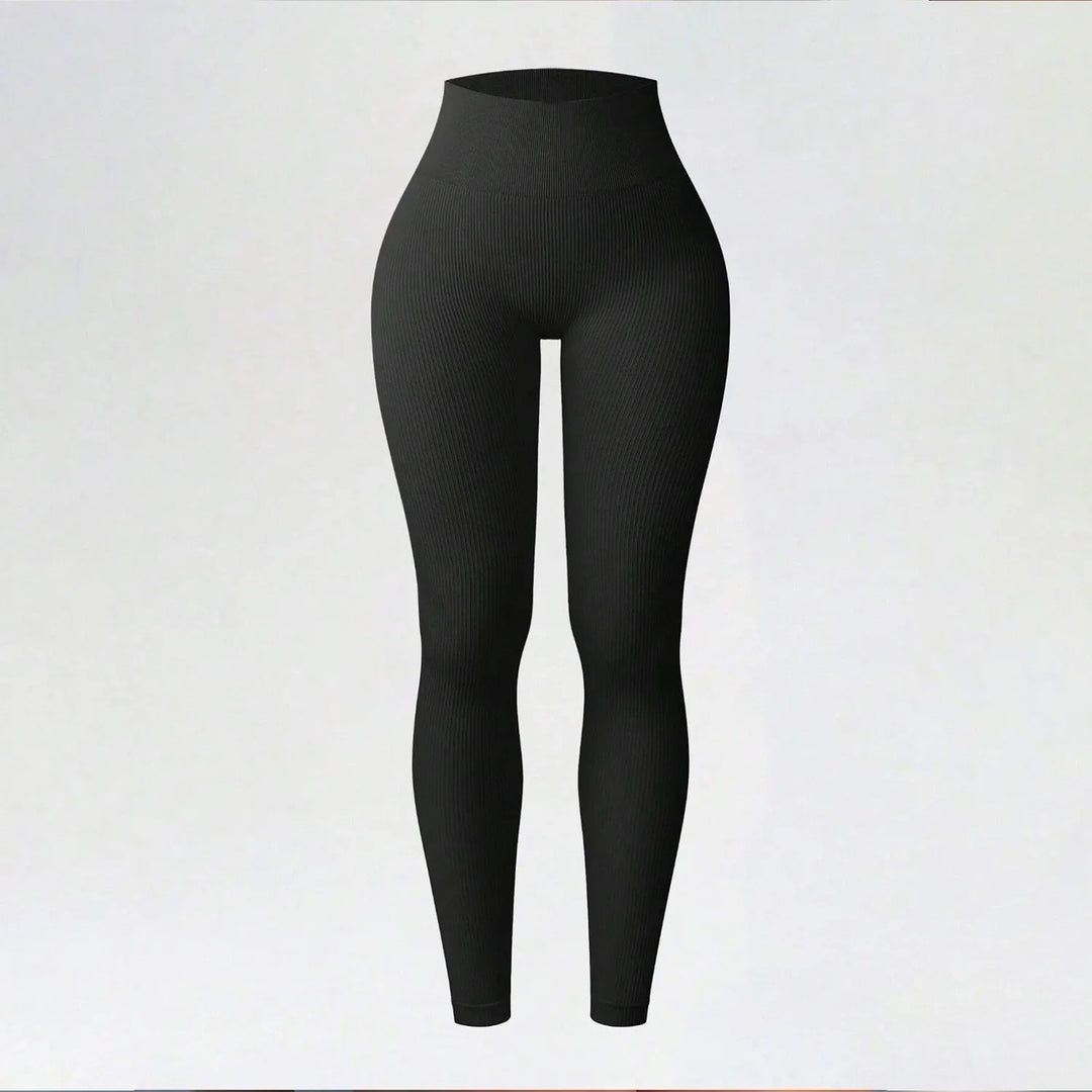 Women's High-Waisted Seamless Yoga Leggings for Fitness & Running