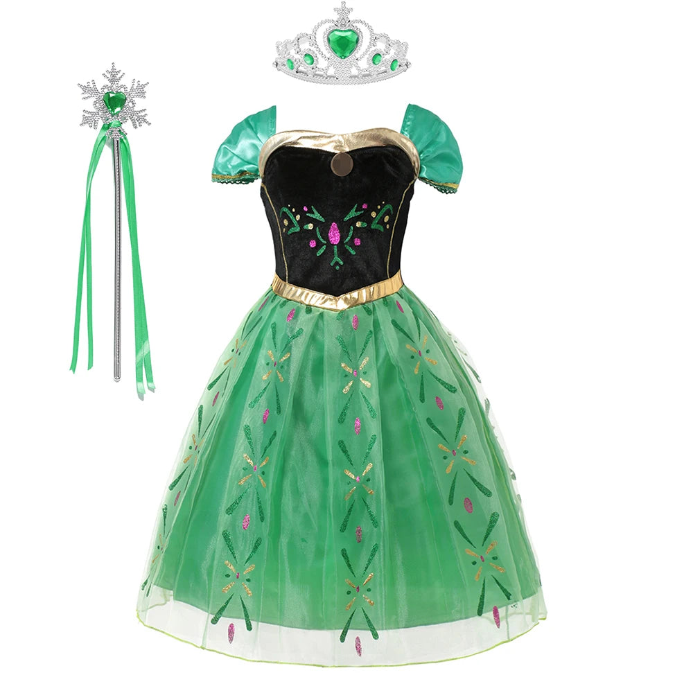 Prinsessekjole til piger – flot kostume til fødselsdagsfest