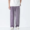 Men's Linen Pants - Lightweight & Stylish Summer Trousers-Metro Lane Plaza