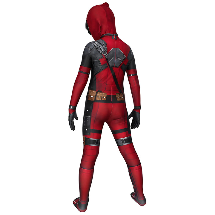 Deadpool-kostume i høj kvalitet til børn til halloween og cosplay